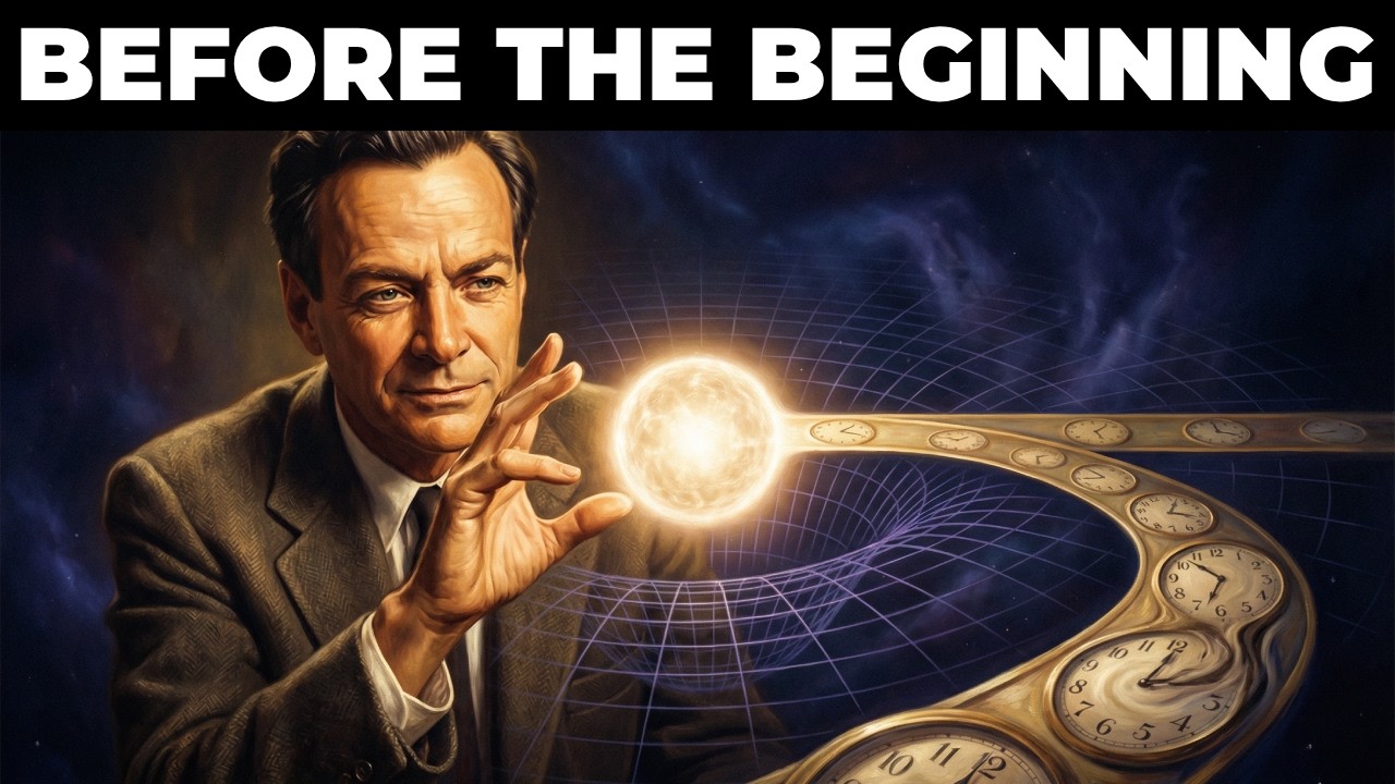Time Did NOT Begin at the Big Bang — Feynman Explains Why