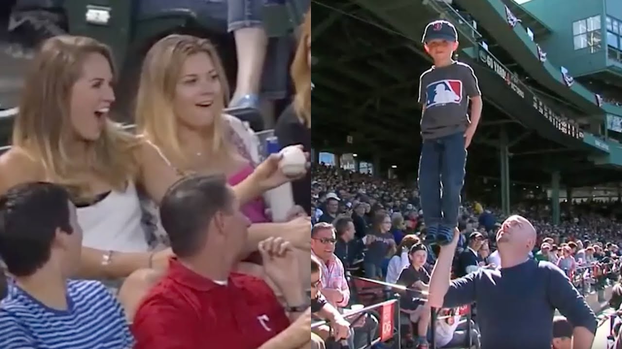 ULTIMATE wholesome MLB fan moments reel!