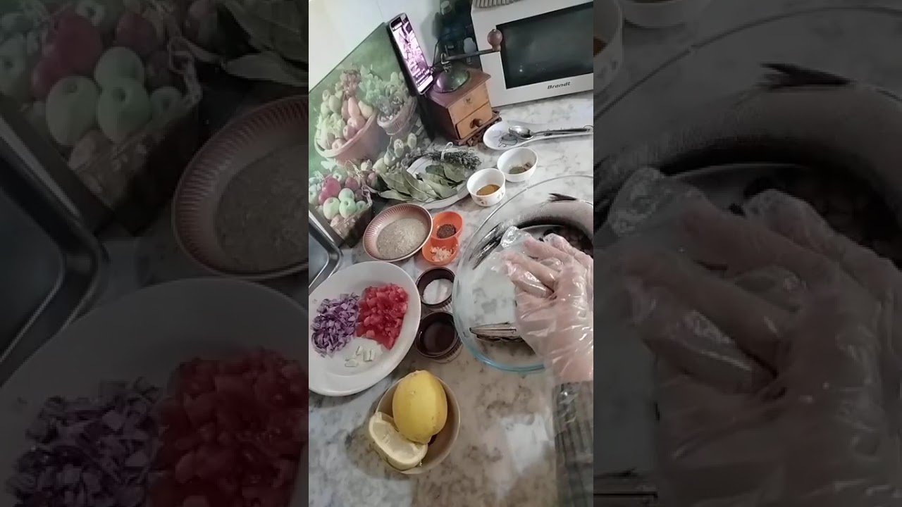 سمك باراكودا بالارز في الفرن 