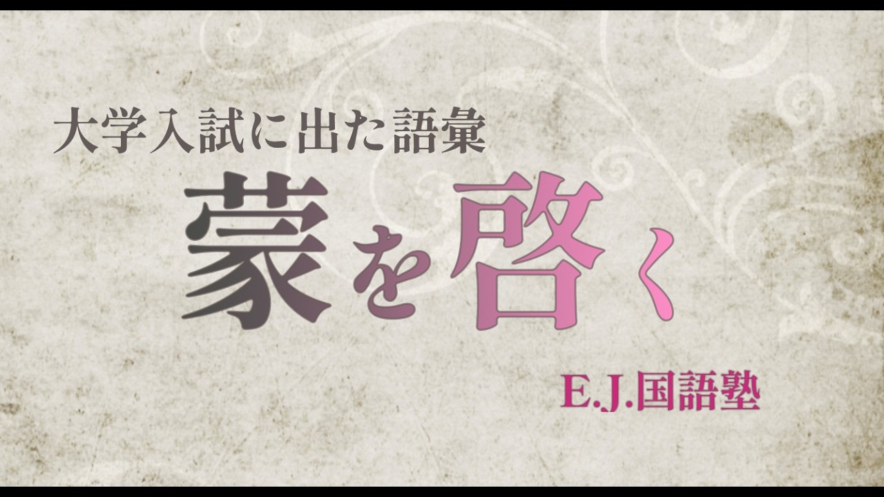 入試が問う語彙問題／ 評論用語／法政大学／上智大学／成蹊大学／京都女子大学／中学生から高校生に向けて語彙力を増やして正確に文章を読めるようになることを目指しています #語彙 #国語 #受験 #入試