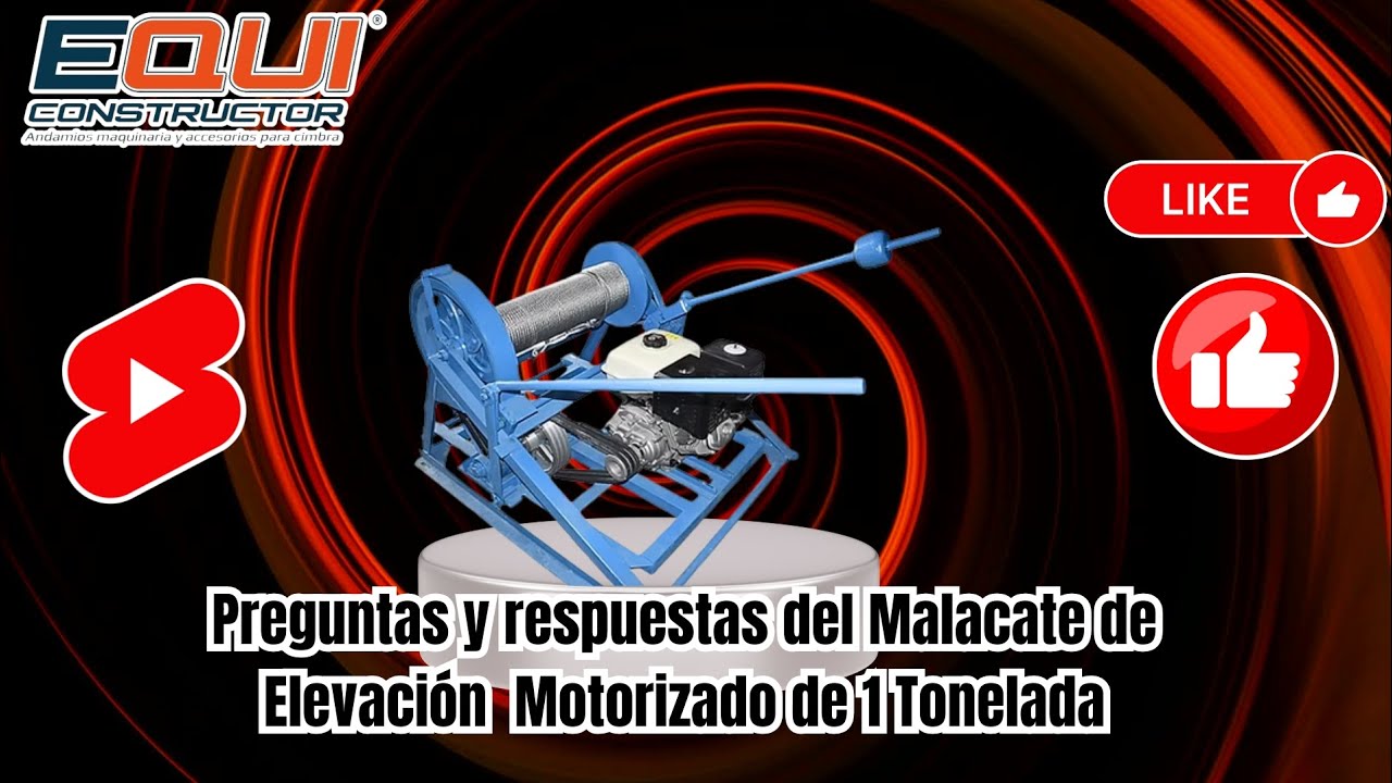 Preguntas y respuestas del Malacate de elevación Motorizado de 1T
