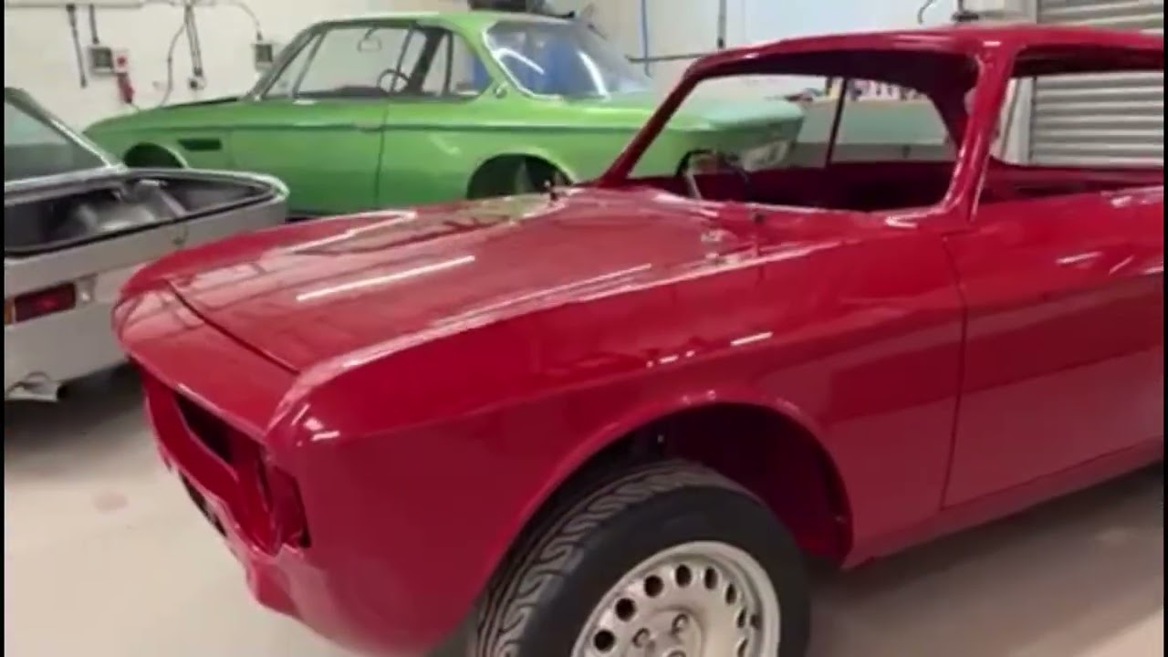 Alfa 105 GTR post painting walk around