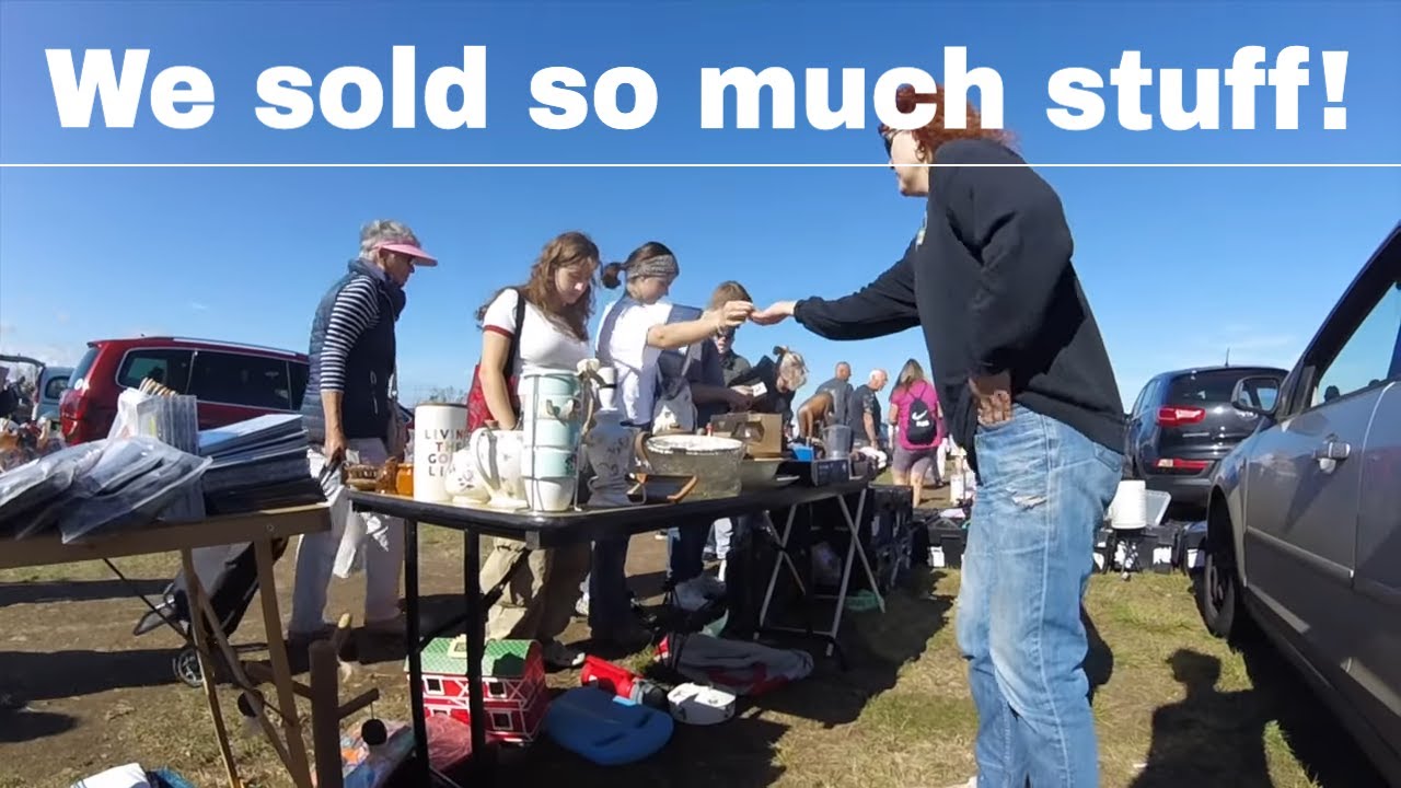 How much money will we make SELLING AT THE BOOT SALE