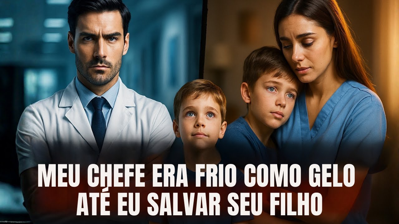 MEU CHEFE MÉDICO CIRURGIÃO ERA FRIO COMO GELO ATÉ EU SALVAR SEU FILHO E ELE PEDIU CASAMENTO