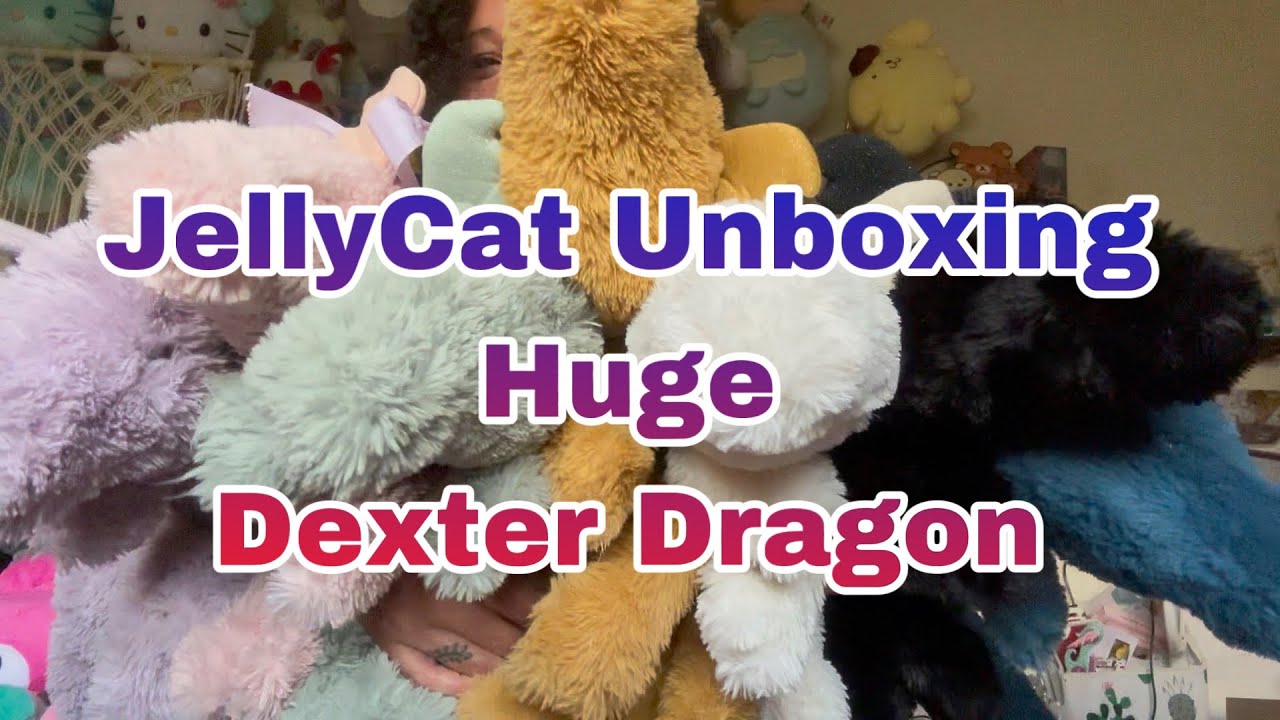 Unboxing Huge Dexter Jellycat Dragon