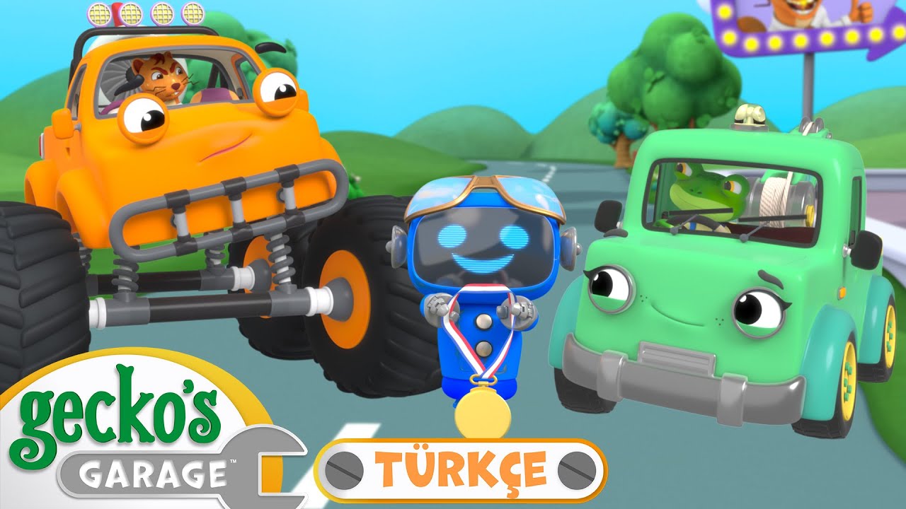 Tamirci Yarışı Başlıyor! En İyi Tamirci Kim? | 🐸 Gecko'nun Garajı - &Ccedil;ocuklar i&ccedil;in Kamyonlar