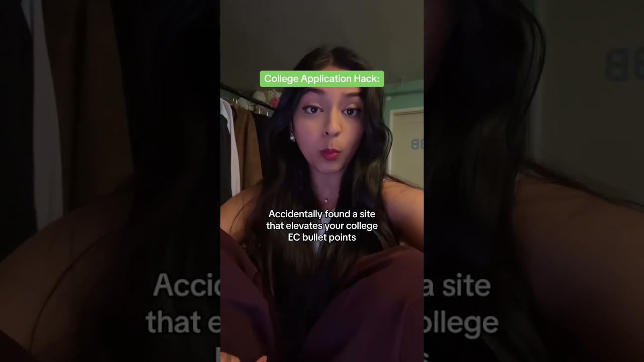 Increase your chances of college acceptance with this hack #highschool #commonapp #collegeadmissions