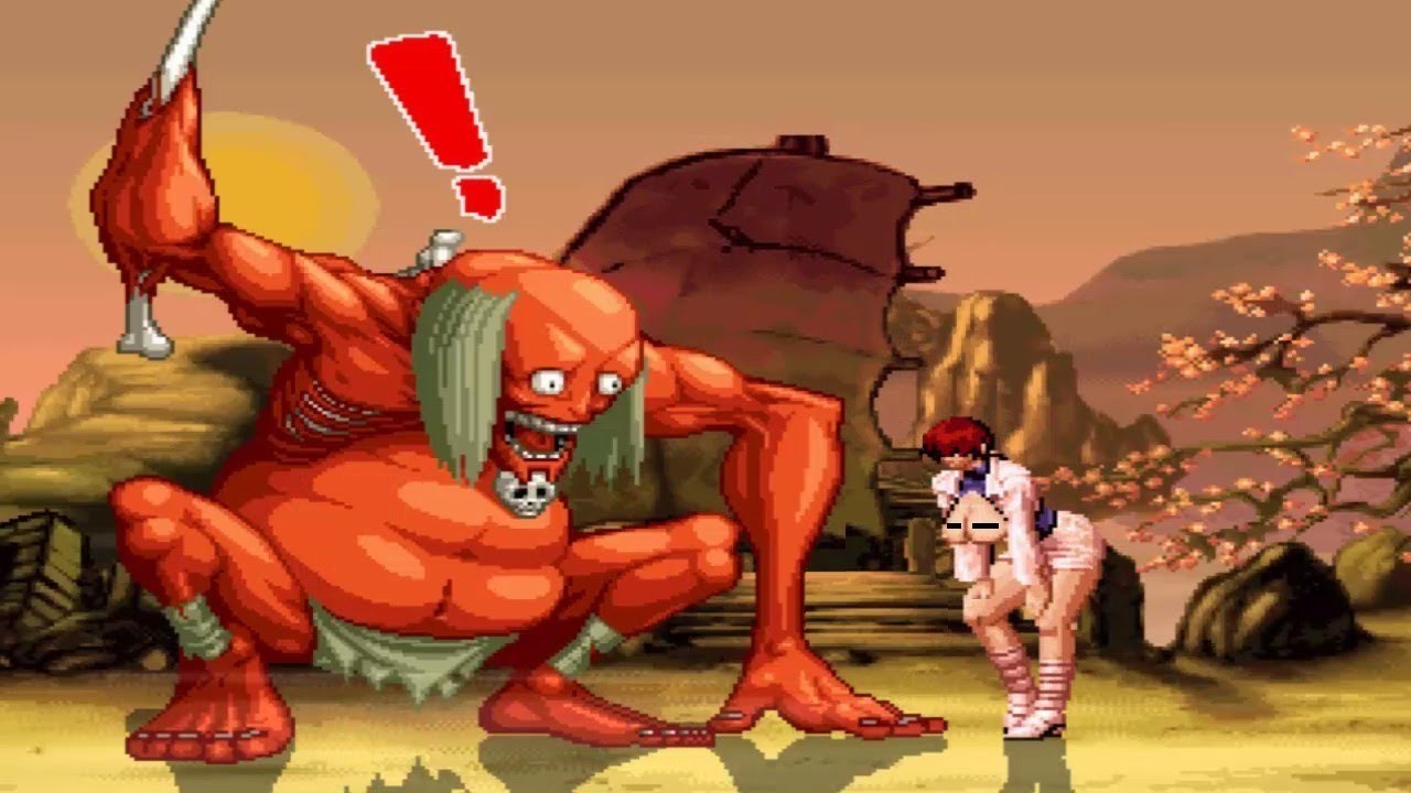 KUSAREGEDO vs SHERMIE - High Level Gameplay - KOF Mugen