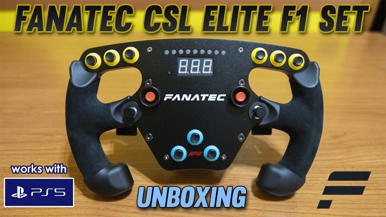 COMPATIBILE CON PS5! - Unboxing Fanatec CSL Elite F1 Set