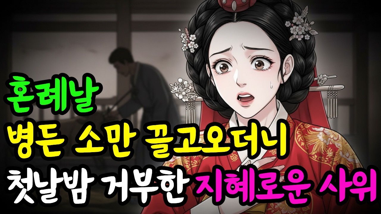 혼례날 병든 소만 끌고 오더니 첫날밤마저 거부한 지혜로운 사위 | 설화·야담·민담·전설·옛날이야기·오디오북·수면동화