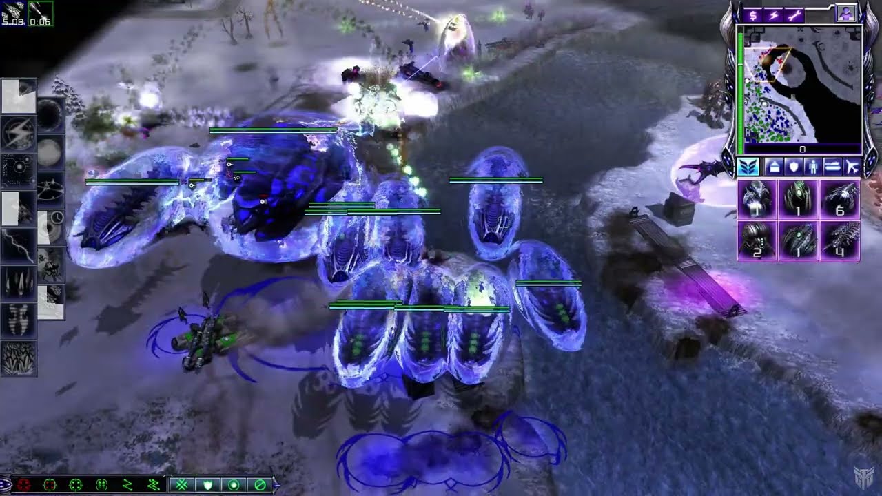 Tiberium Wars [Firestorm Mod] - 2 vs 2 Brutal AI