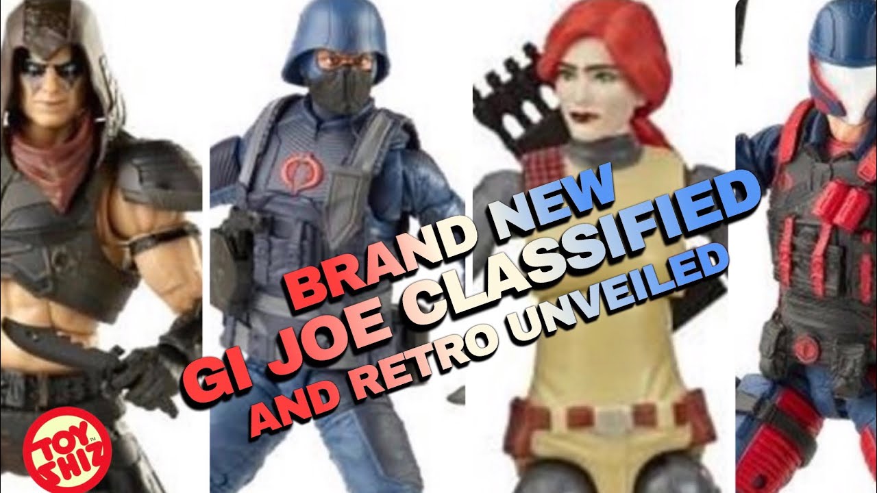 BRAND NEW G.I. JOE CLASSIFIED AND 3.75in REVEALED!