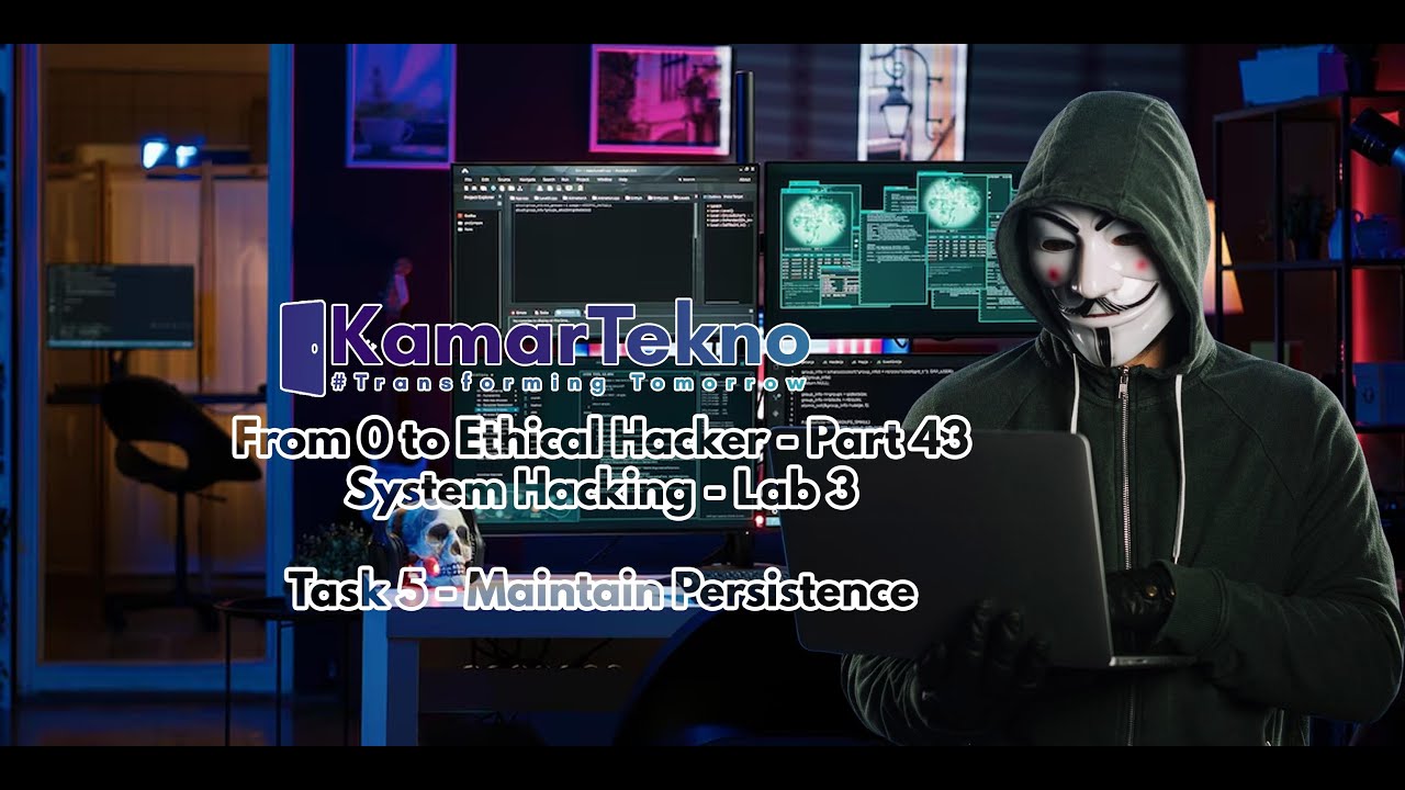 Kamartekno - Cyber Security Part 43 - Membongkar Cara Maintain Akses di Server Korban