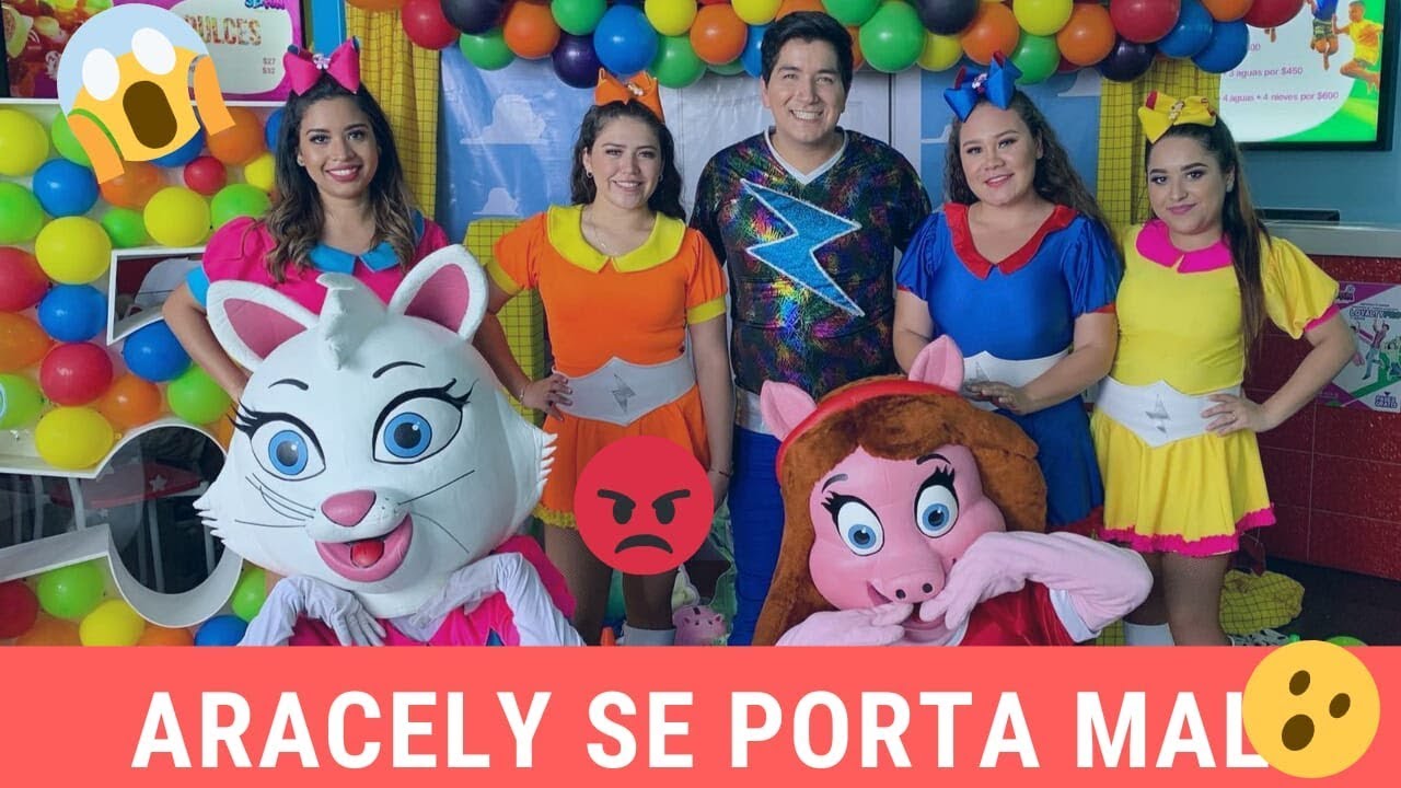 ARACELY SE PORTA MAL EN SKYFUN   -   Megafantastico Tv
