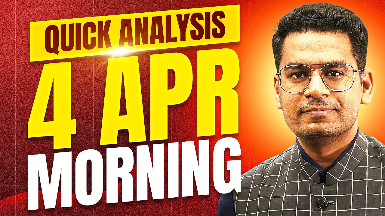 4th April Morning Shift Analysis | Better Shift | Anup Sir