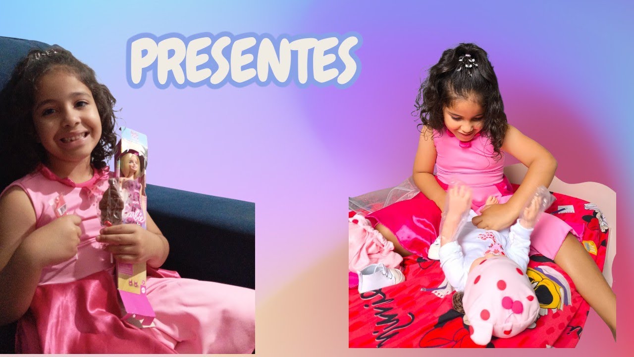 CHEGANDO EM CASA | PRESENTES|  ELA AMOU