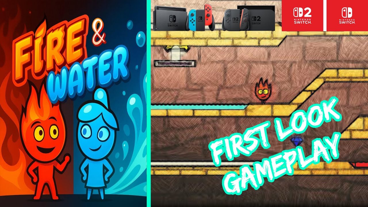 Fire & Water – Nintendo Switch / Switch 2 Gameplay