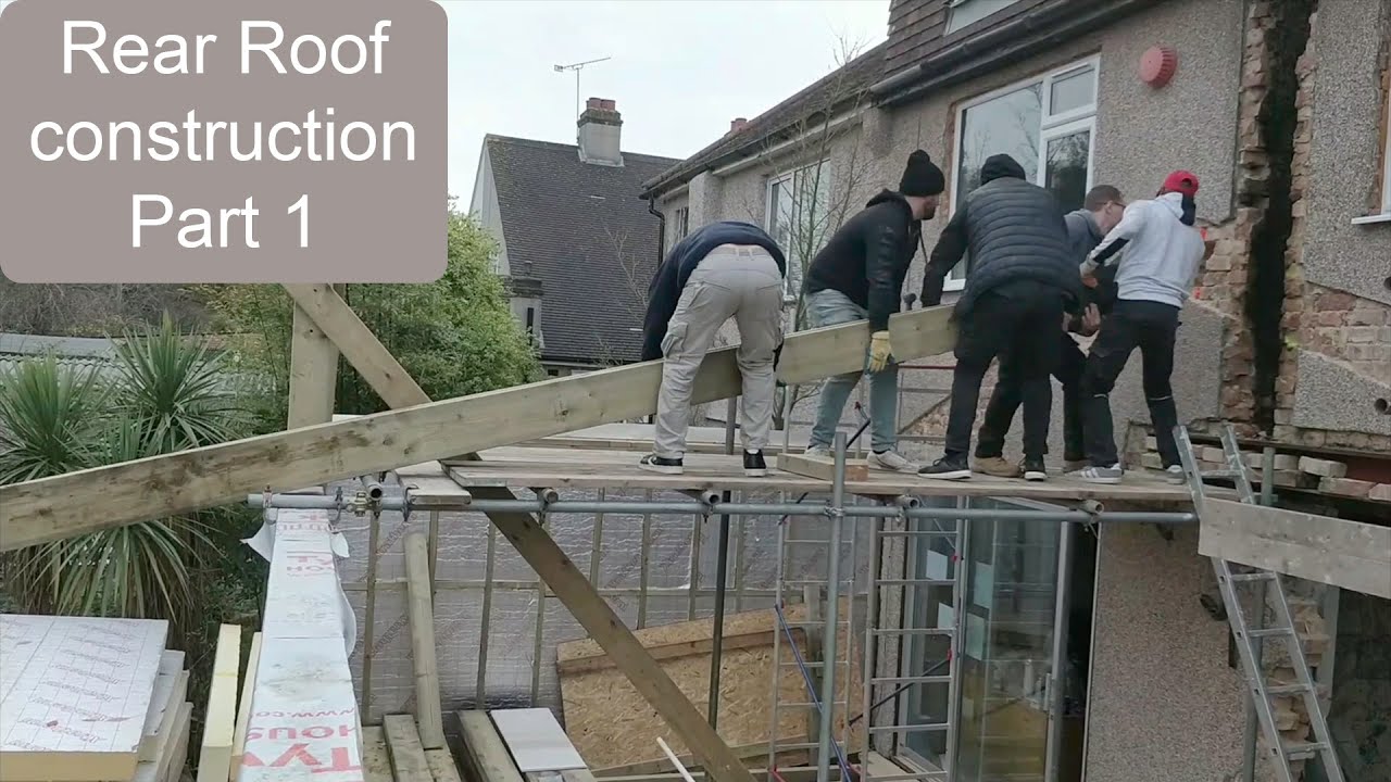 Rear roof construction Part 1