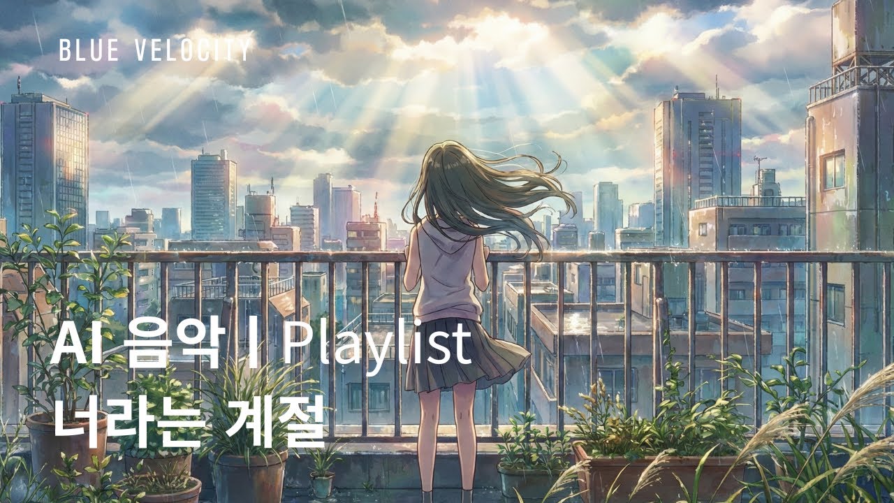 [AI 음악ㅣmini 3rdㅣTrack 02. 너라는 계절] 밤샘 코딩, 새벽 드라이브, 폭주하는 청춘을 위한 AI J-pop Style Playlist