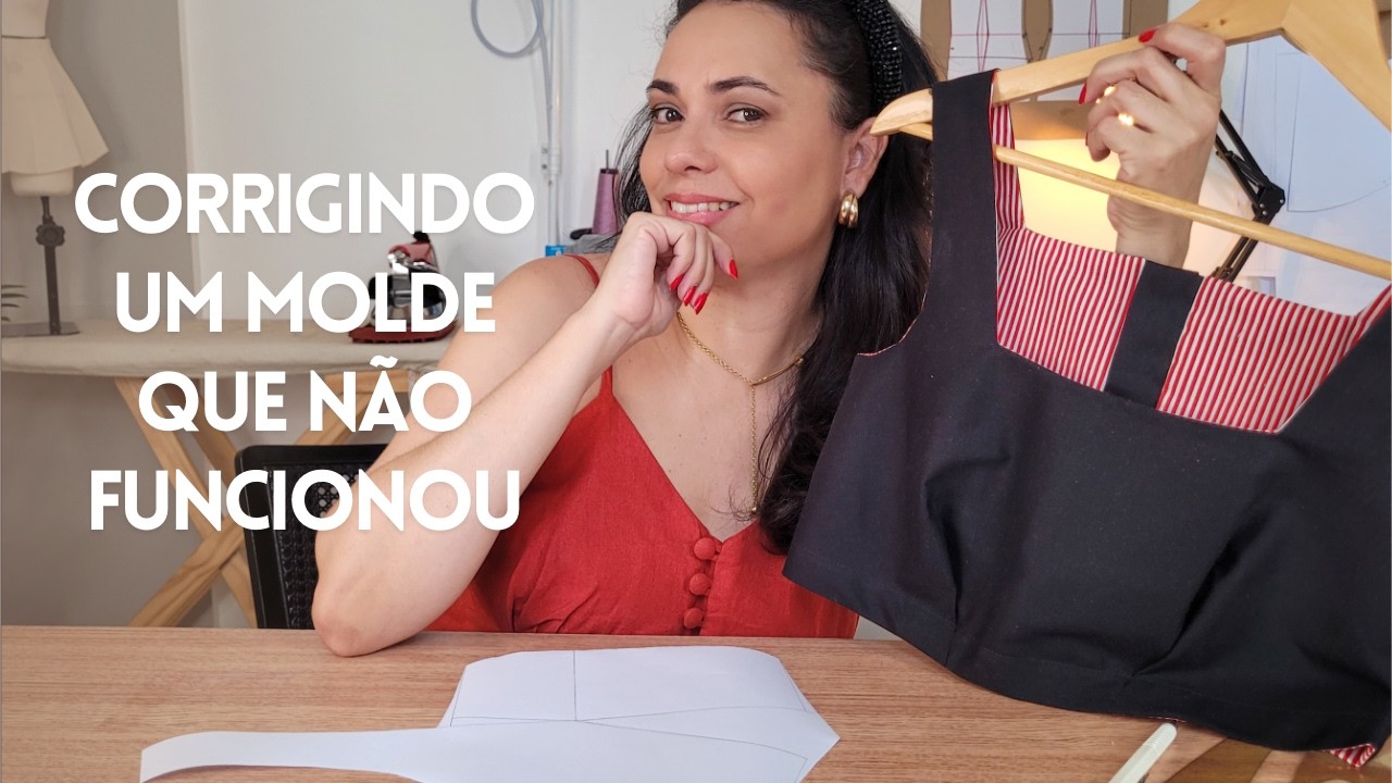O erro invisível do decote quadrado na modelagem