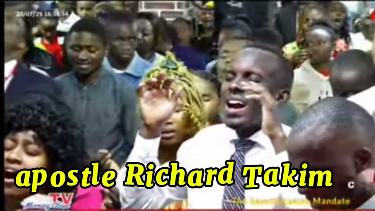 We stand in awe of you 🎶 apostle Richard E S Takim 