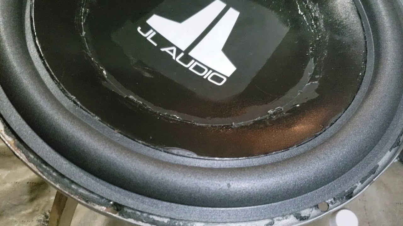 How to: Restore a JL Audio 12w3 Subwoofer Surround Foam