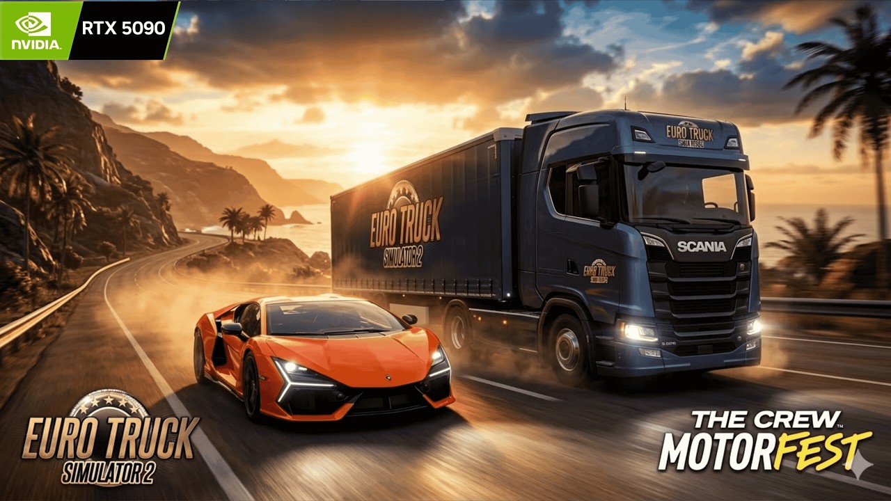 Multiplayer Time | The Crew Motorfest + Euro Truck Simulator 2 🚗🔥#racing