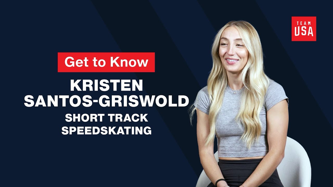 Sitting down with Short Track Speed Skater Kristen Santos-Griswold