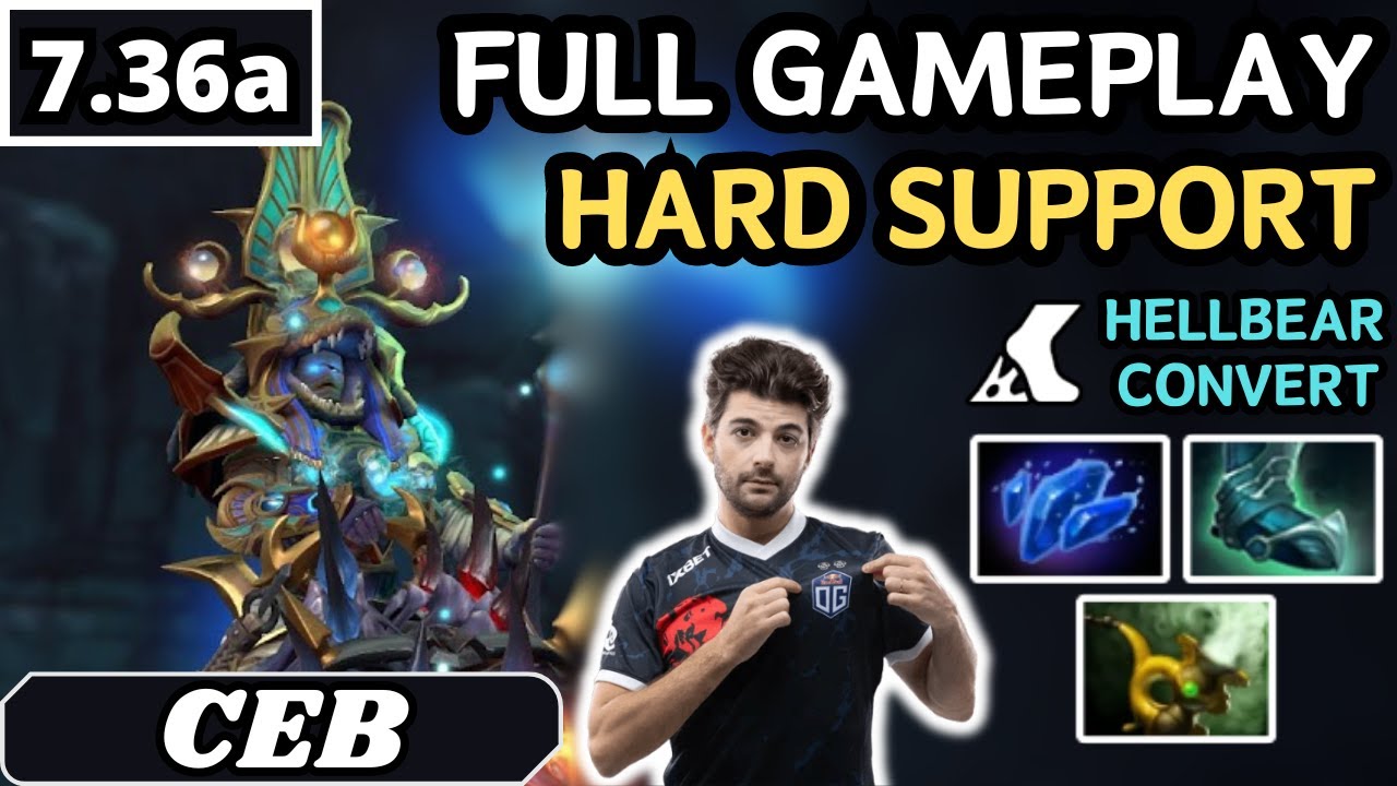 7.36a - Ceb CHEN Hard Support Gameplay - Dota 2 Full Match Gameplay
