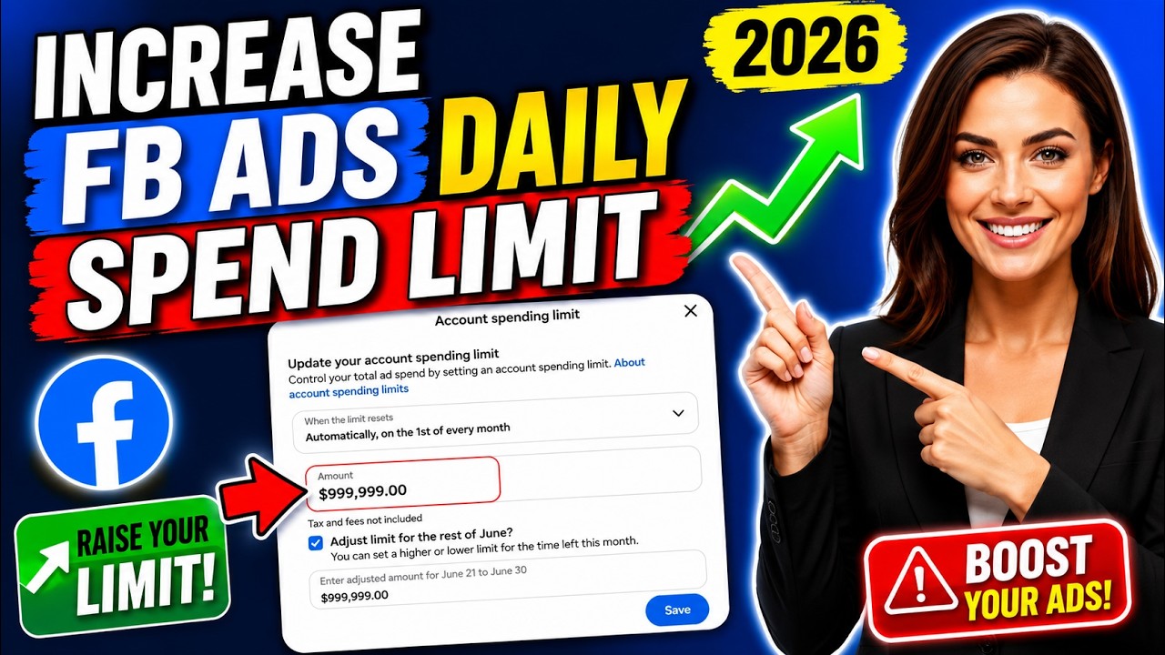 How to Increase Facebook Ads Daily Spend Limit 2026 | Raise FB Ads Daily Spend Limit