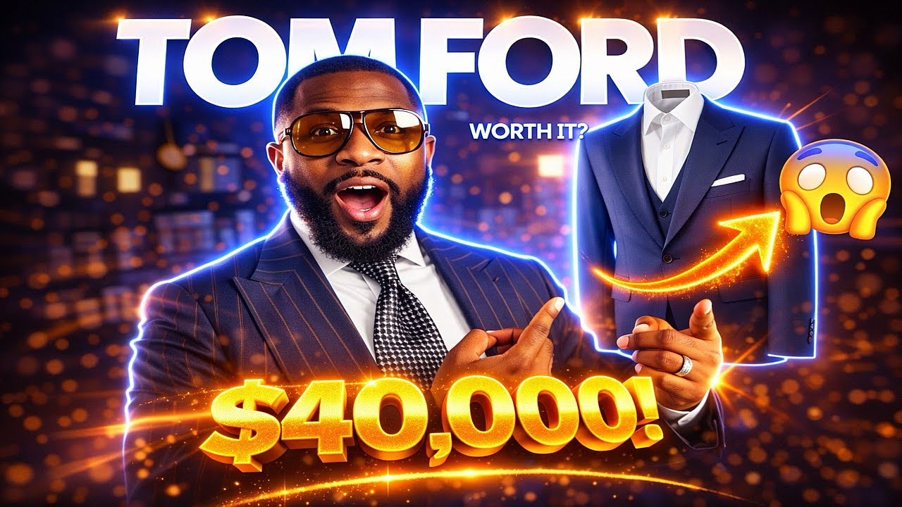 My INSANE $40,000 Tom Ford Suit Collection! | Are They Worth The Price? 