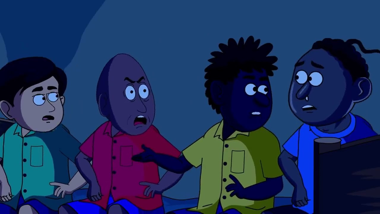 horror movie effect on nattu   ।।#comedy #shorts
