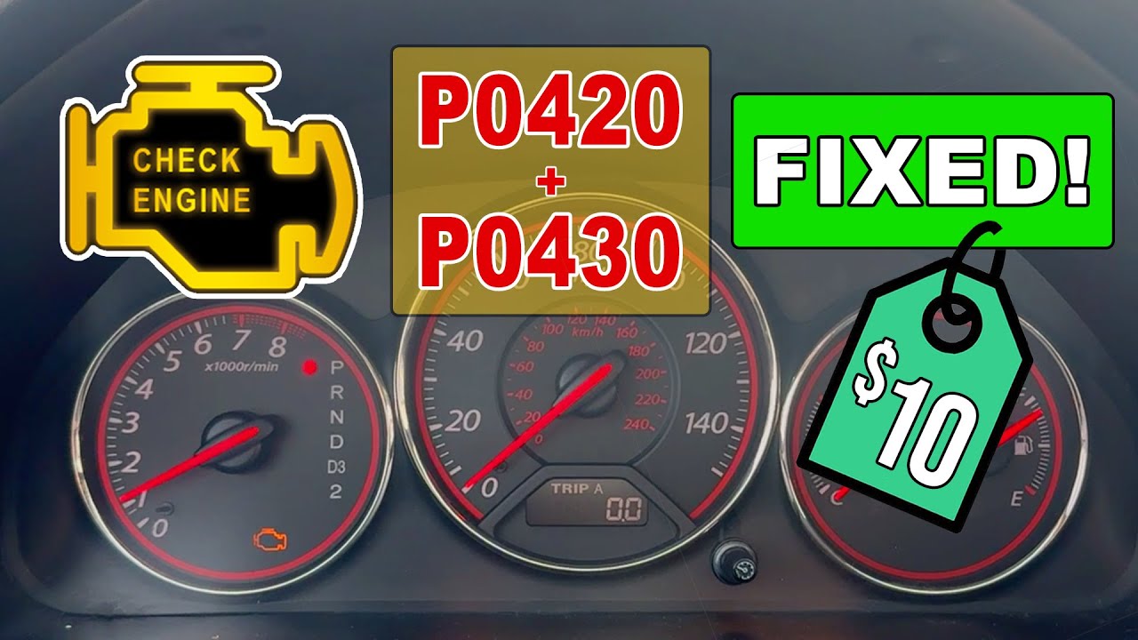 $10 Check Engine Light (P0420/P0430) FIX! [Complete Step by Step Guide SOLVED]