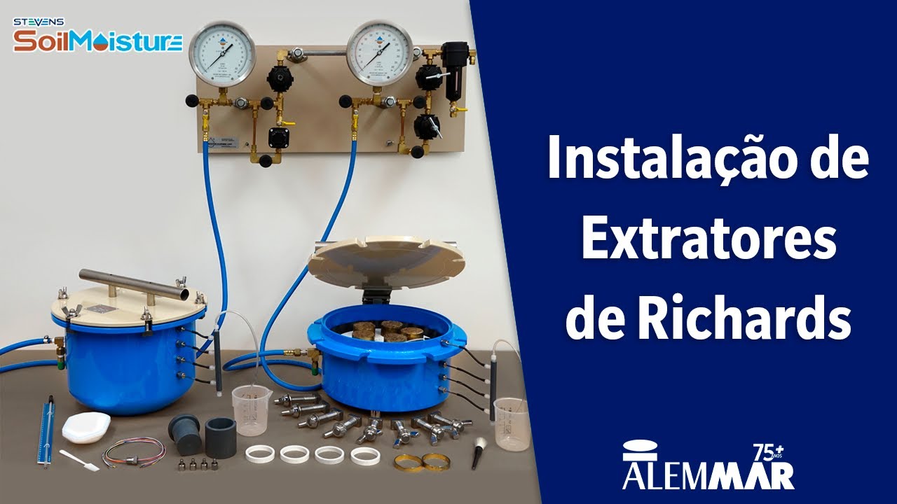Soil Moisture | Instala&ccedil;&atilde;o Extrator de Richards
