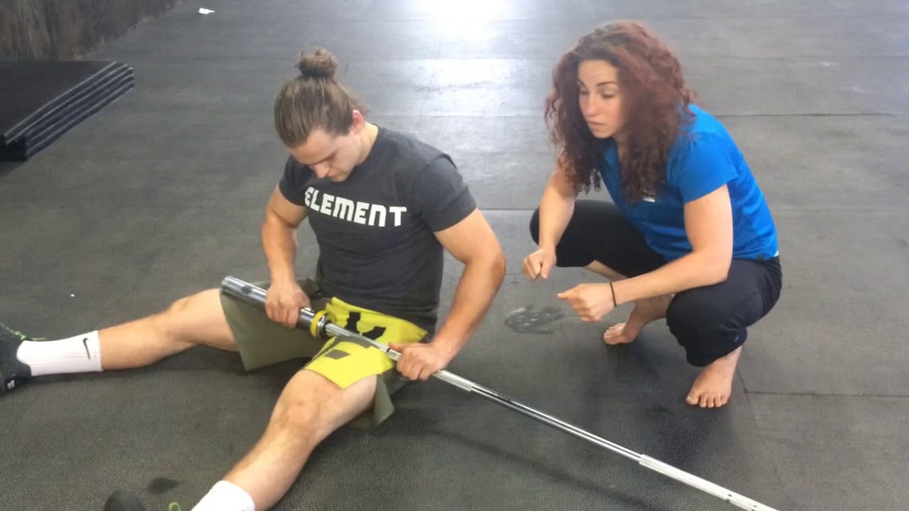 Element Mobility: Barbell Quad Release
