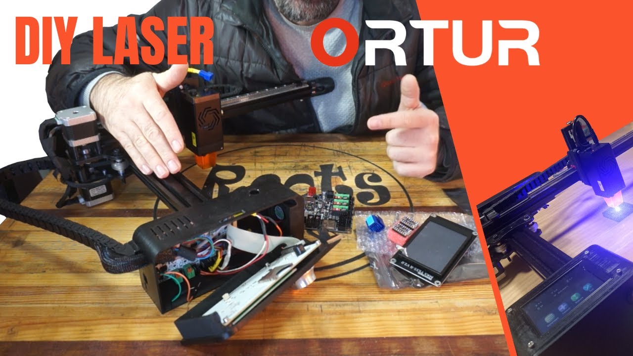 Comment FABRIQUER son Graveur/Découpeur LASER @ORTUR OFFICIAL LU2-10A 🎁