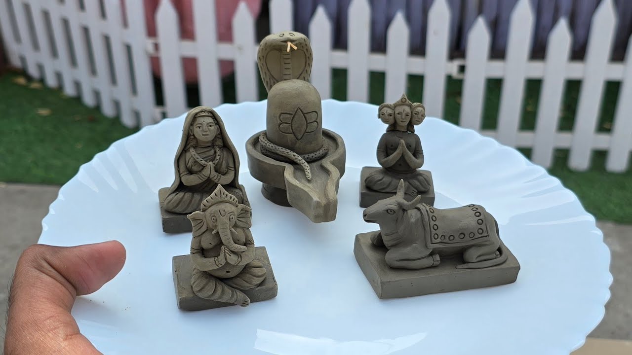 🔱 घर पर बनाएं मिट्टी से पार्थिव शिव परिवार व सम्पूर्ण जानकारी #shivratrispecial 