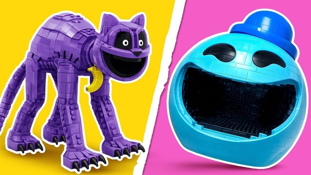 J&rsquo;ai recr&eacute;&eacute; les personnages de Poppy Playtime en LEGO | Phase 2