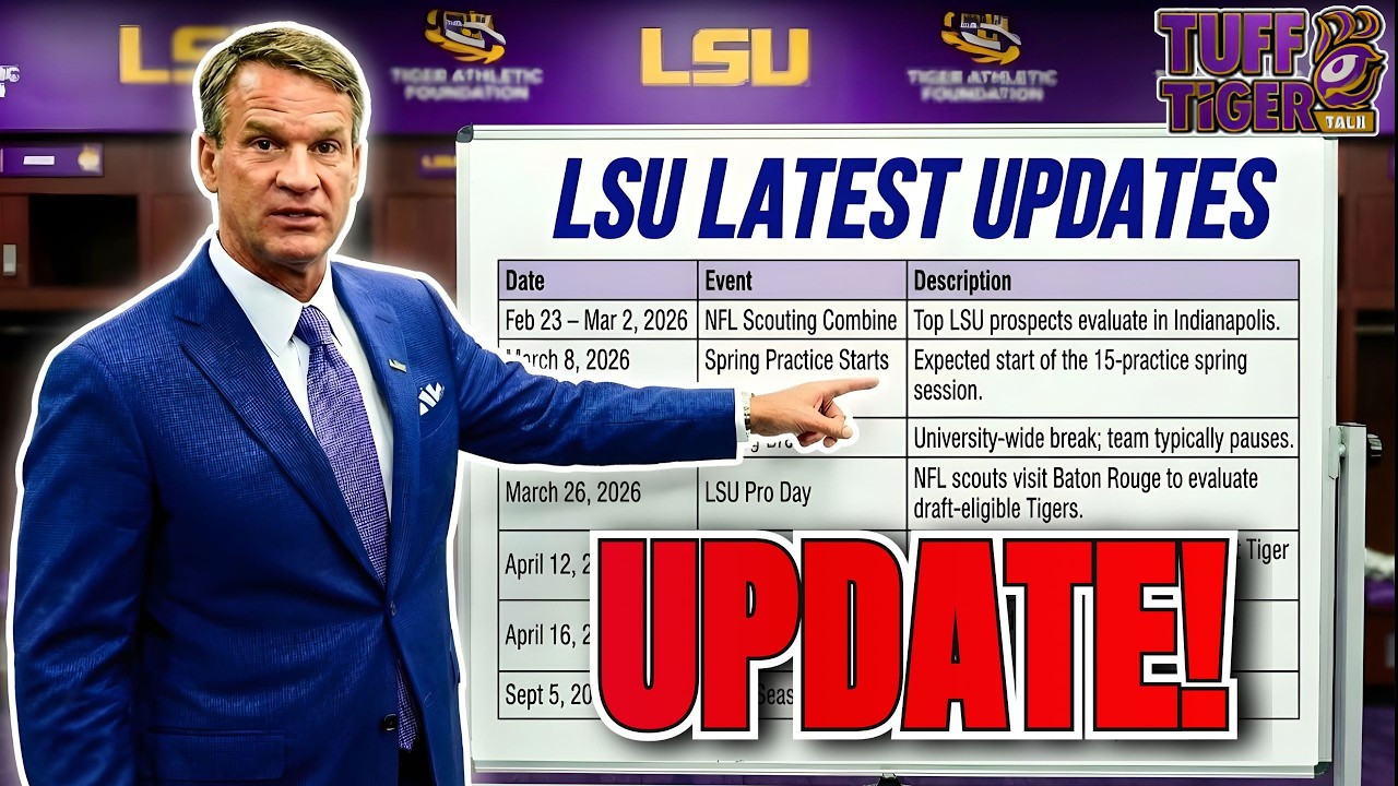 LSU Football Latest Updates: Combine, Recruiting & More