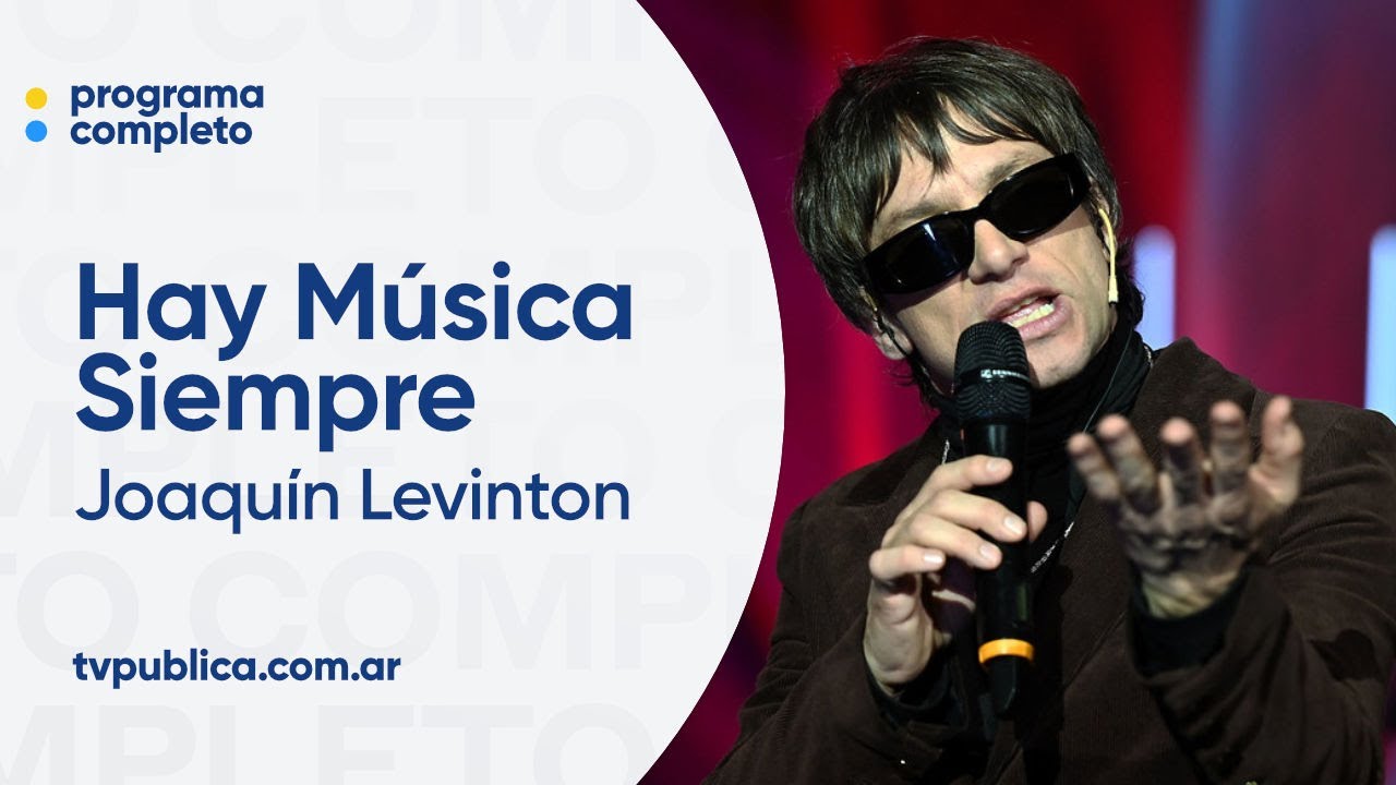 Comienzo a pura m&uacute;sica con Joaqu&iacute;n Levinton y Benjam&iacute;n Amadeo - Hay M&uacute;sica Siempre
