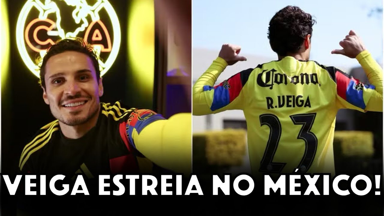 VEIGA estreia e o CLUB AMÉRICA vence o MONTERREY no MÉXICO!