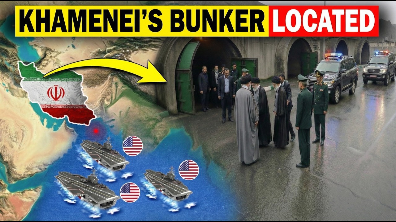 KHAMENEI ESCAPED TO HIS TUNNEL BUNKER—Supreme Leader Leave Tehran as IRGC Generals Rebel Against Him