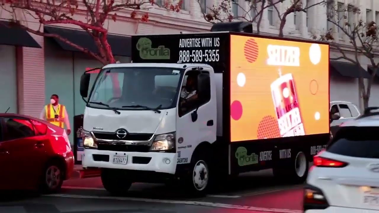 Bud Light Campaign- Gorilla LED Trucks