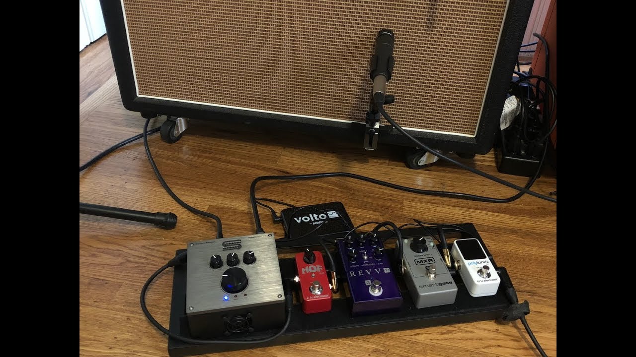 My Mini Pedalboard - Revv G3 & Seymour Duncan PowerStage 170