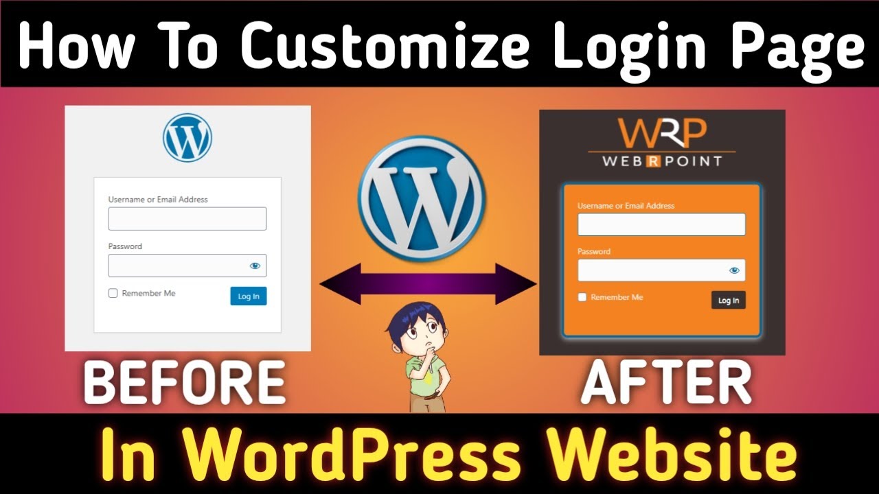 How To Customize The Login Page In Wordpress | Customize your Wordpress login page