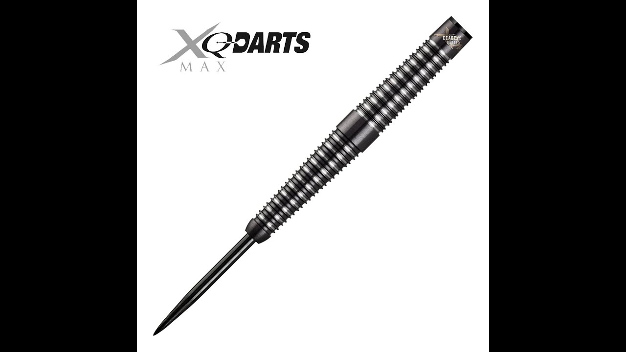 XQMax Halcyon M2 Black Titanium Darts - 24gms - D1128