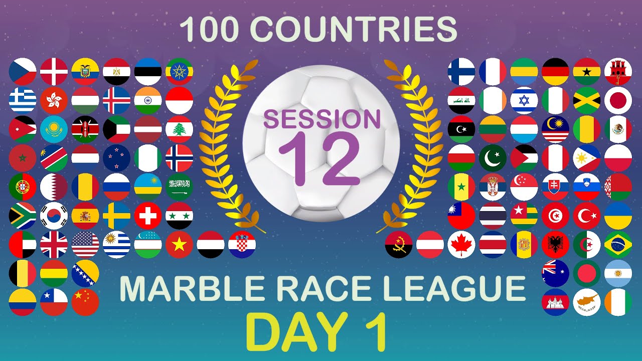 Marble Race League Season 12 Day 1 Marble Race Elimination / Zoe Marble Race