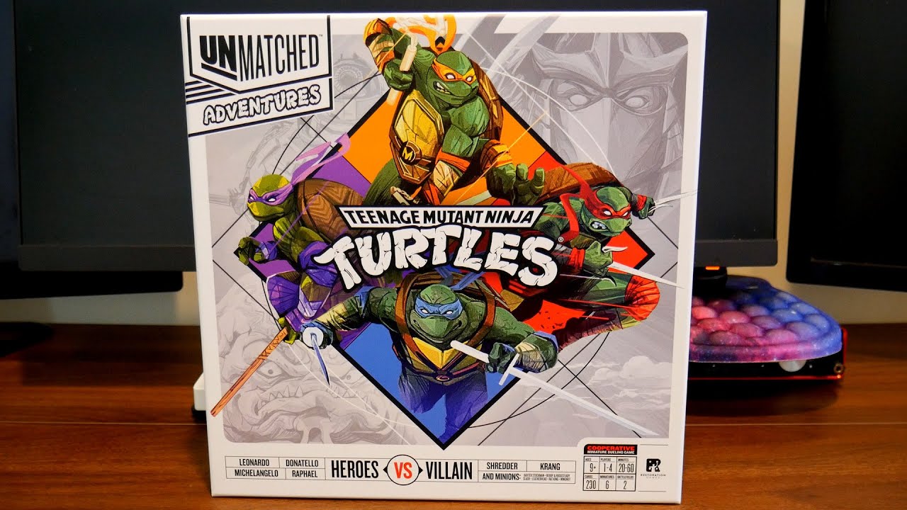 The Definitive TMNT Board Game - Unmatched Adventures