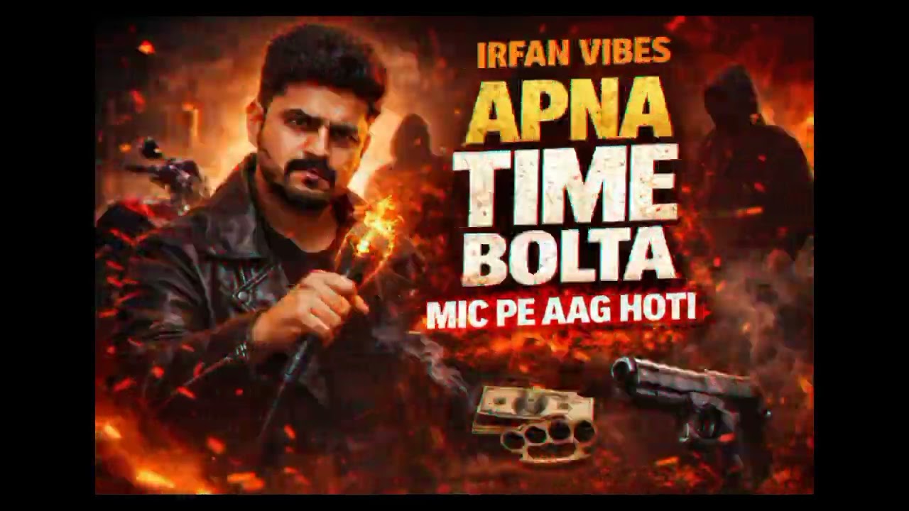 🔥🔥#ApnaTimeBolta #MicPeAagHoti #IrfanVibes #DesiRap #GangsterVibes #NewRapSong #TrendingMusic #free