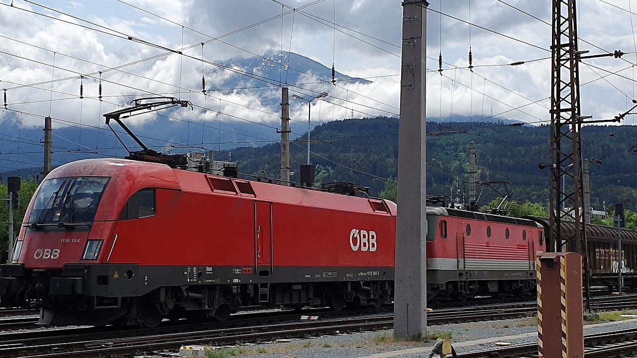 Zugverkehr in Innsbruck: Taurus,  Alpenstaubsauger und Güterzuge